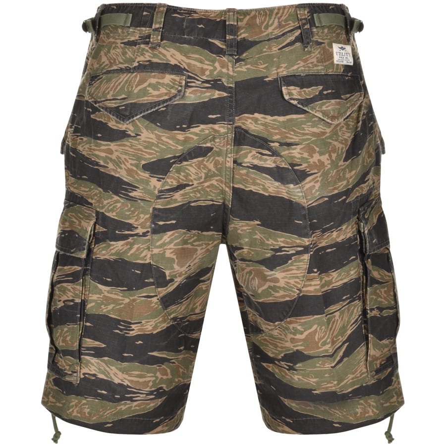 Alternative Image for ProductRalph Lauren Washed Cotton Cargo Shorts Khaki2